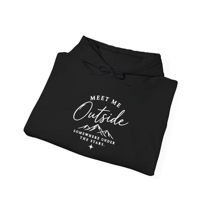 Meet Me Outside Graphic Hoodie – Outdoor Adventure Sweatshirt