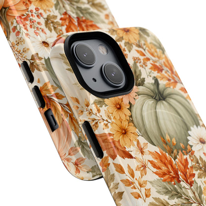 Harvest Bloom Magnetic Protective Phone Case – Tough Dual-Layer Cover