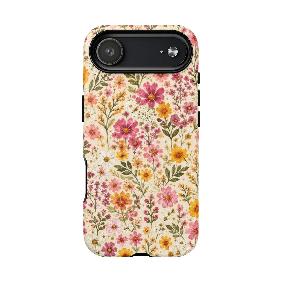 Wildflower Meadow Magnetic Protective Phone Case – Tough Dual-Layer Cover