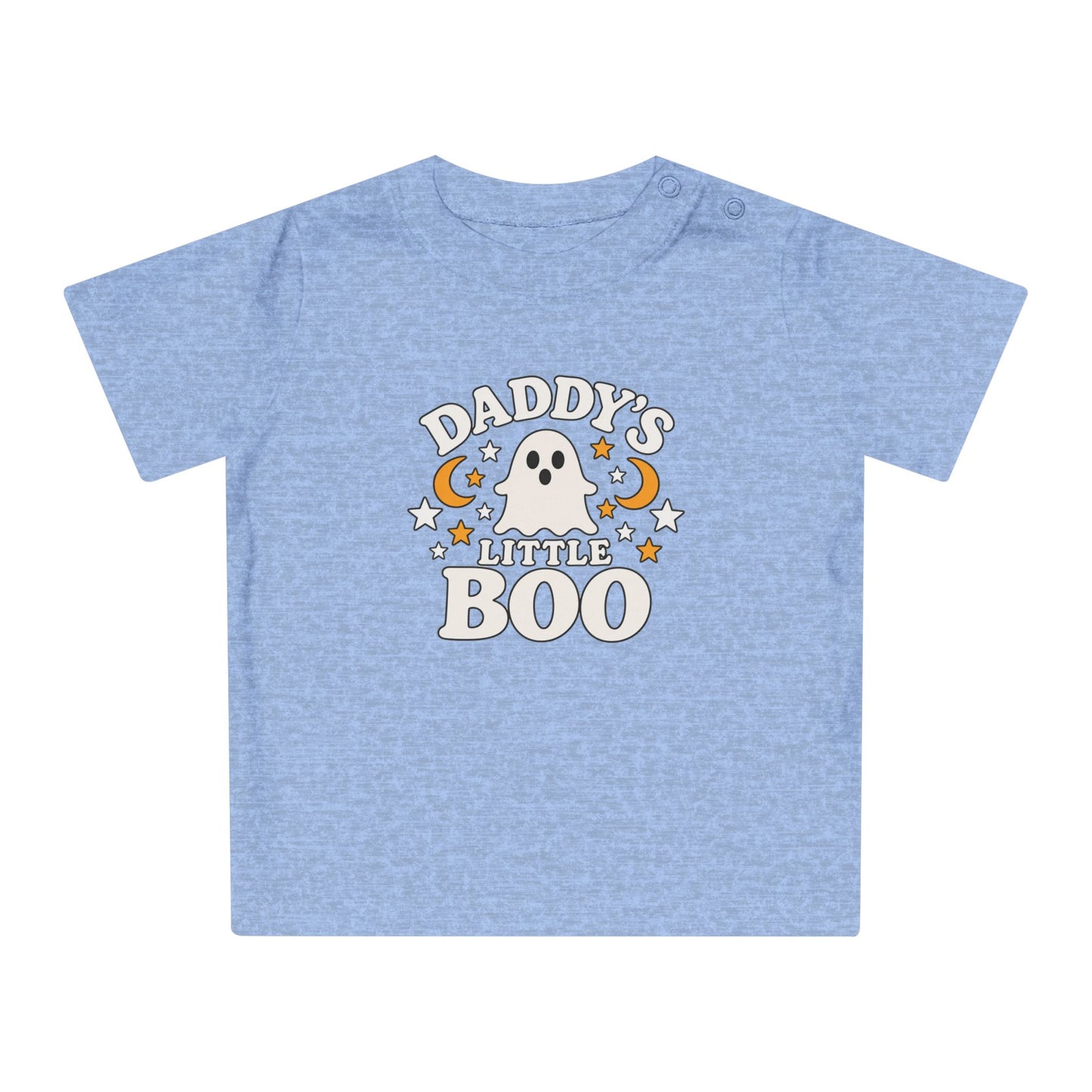 Daddy's Little Boo Baby T-Shirt - Halloween Ghost Infant Tee - Cute Spooky Baby Shirt - Halloween Baby Outfit