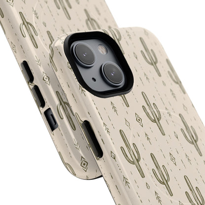 Desert Rhythm Magnetic Protective Phone Case – Tough Dual-Layer Cover