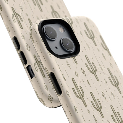 Desert Rhythm Magnetic Protective Phone Case – Tough Dual-Layer Cover