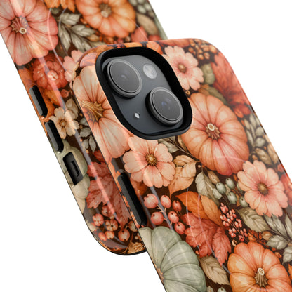 Autumn Abundance Magnetic Protective Phone Case – Tough Dual-Layer Cover
