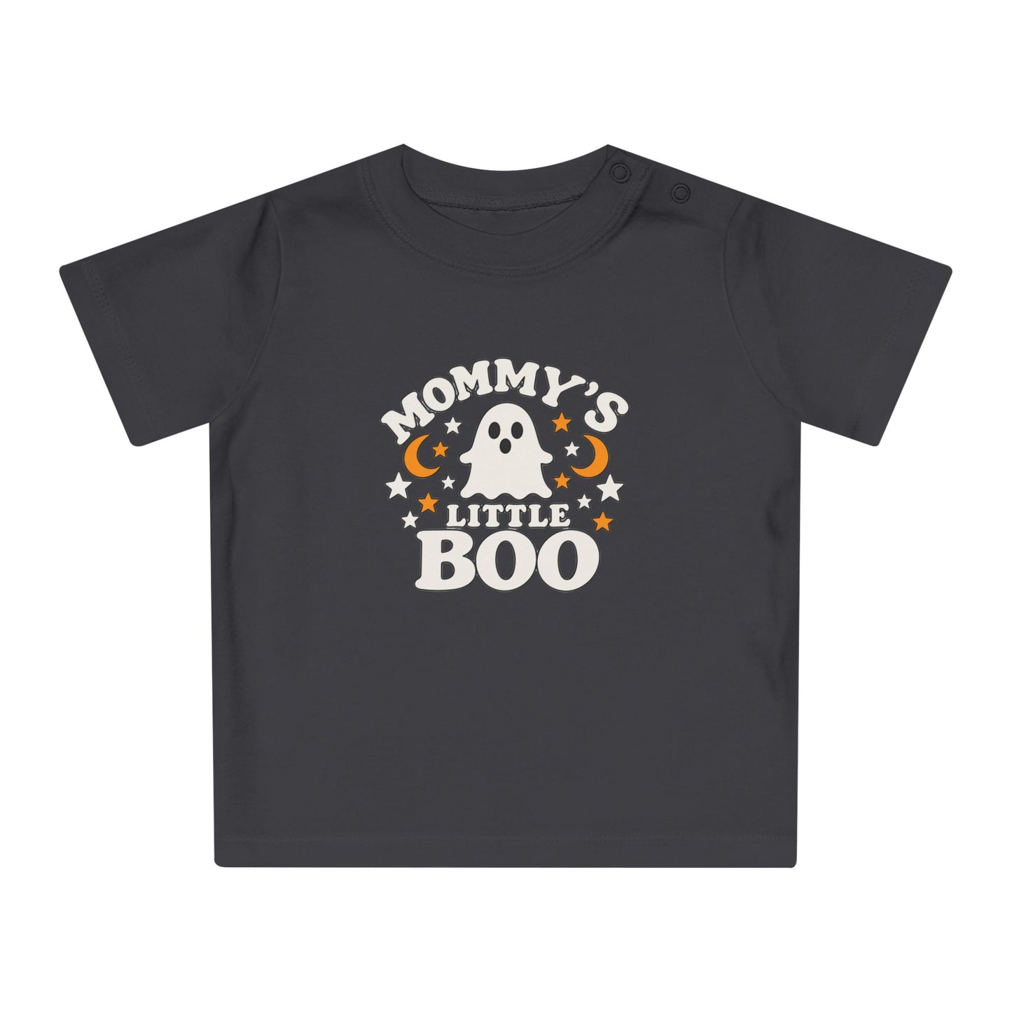 Mommy's Little Boo Baby T-Shirt - Halloween Ghost Infant Tee - Cute Spooky Baby Shirt - Halloween Baby Outfit