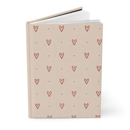 Little Sweet Hearts Hardcover Journal – Lined Notebook