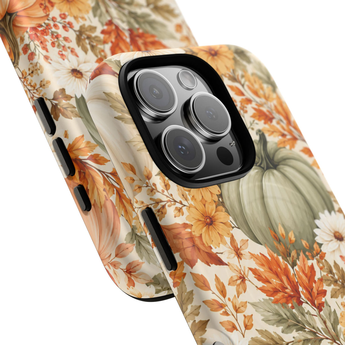 Harvest Bloom Magnetic Protective Phone Case – Tough Dual-Layer Cover