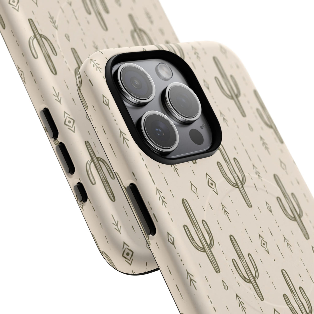 Desert Rhythm Magnetic Protective Phone Case – Tough Dual-Layer Cover