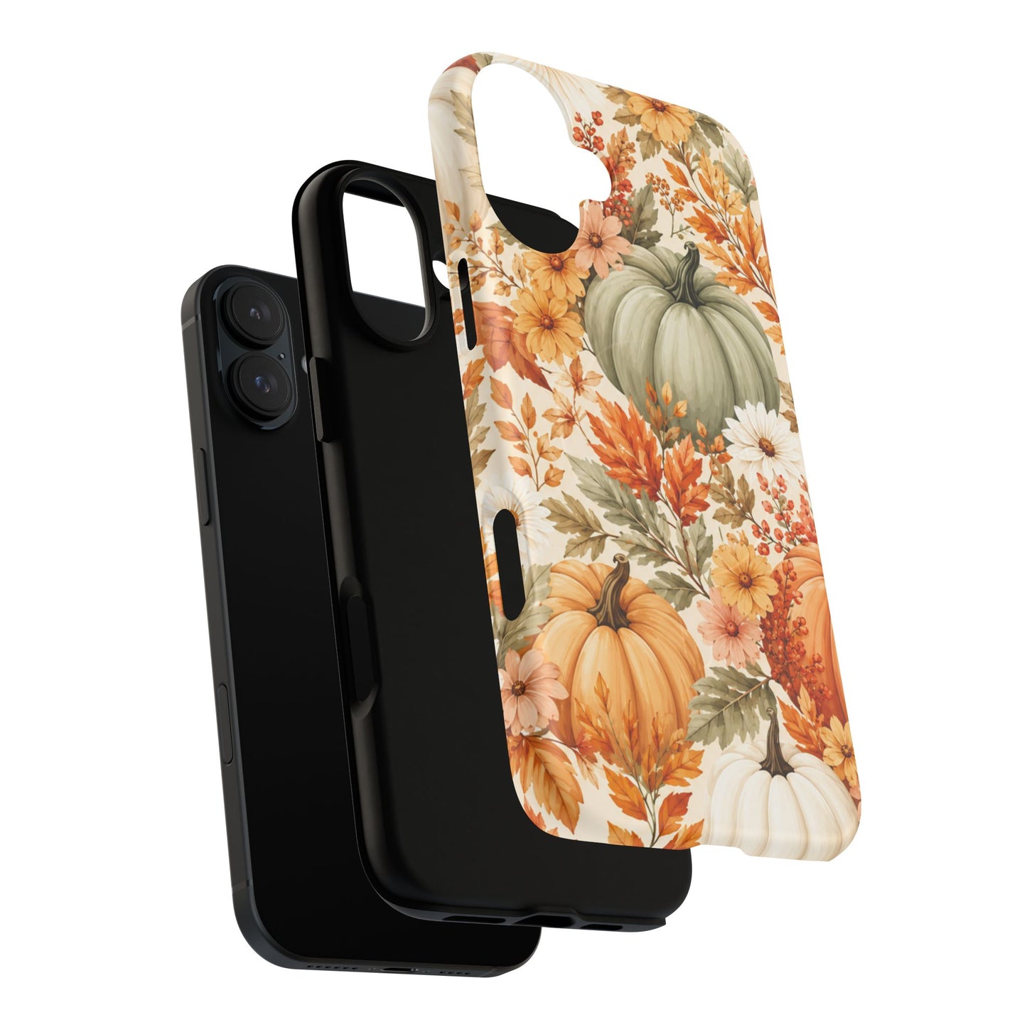 Harvest Bloom Magnetic Protective Phone Case – Tough Dual-Layer Cover