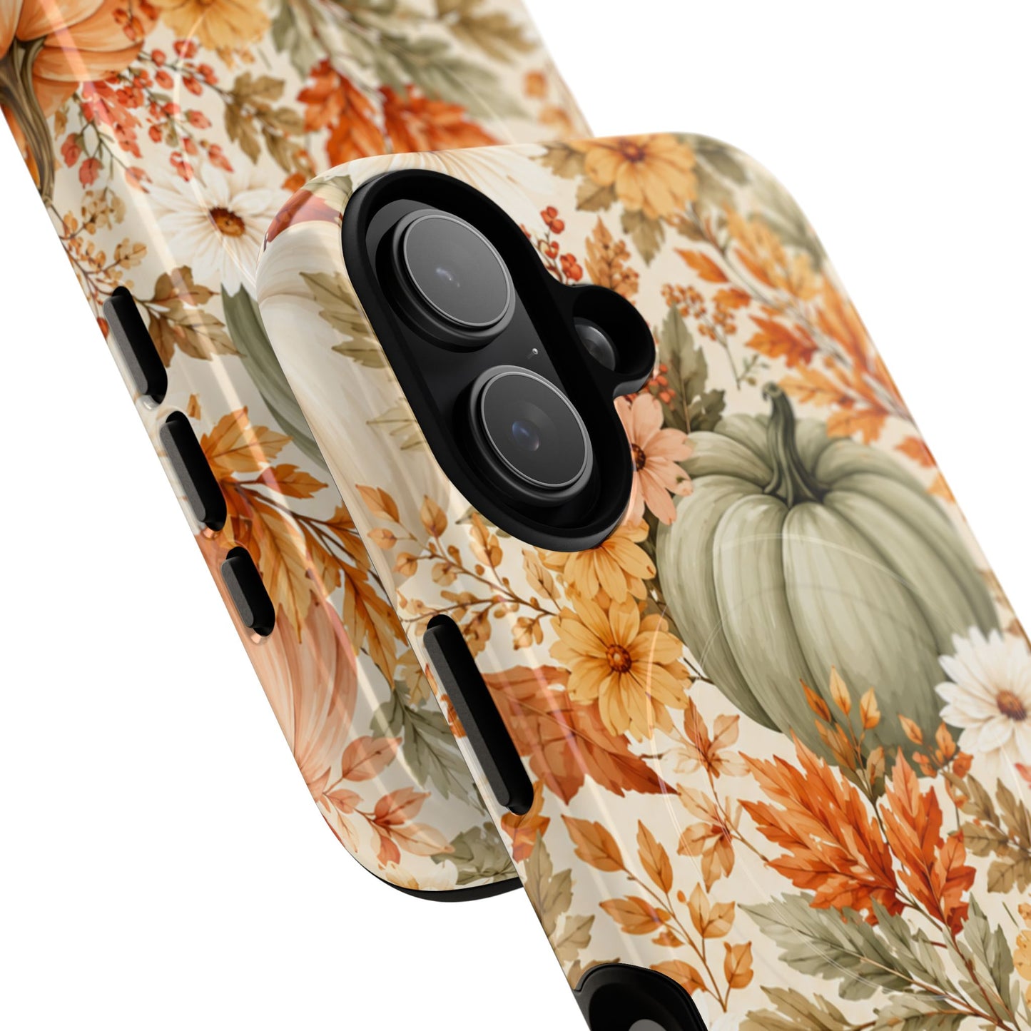 Harvest Bloom Magnetic Protective Phone Case – Tough Dual-Layer Cover