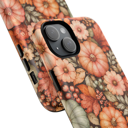 Autumn Abundance Magnetic Protective Phone Case – Tough Dual-Layer Cover