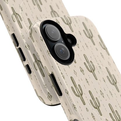 Desert Rhythm Magnetic Protective Phone Case – Tough Dual-Layer Cover