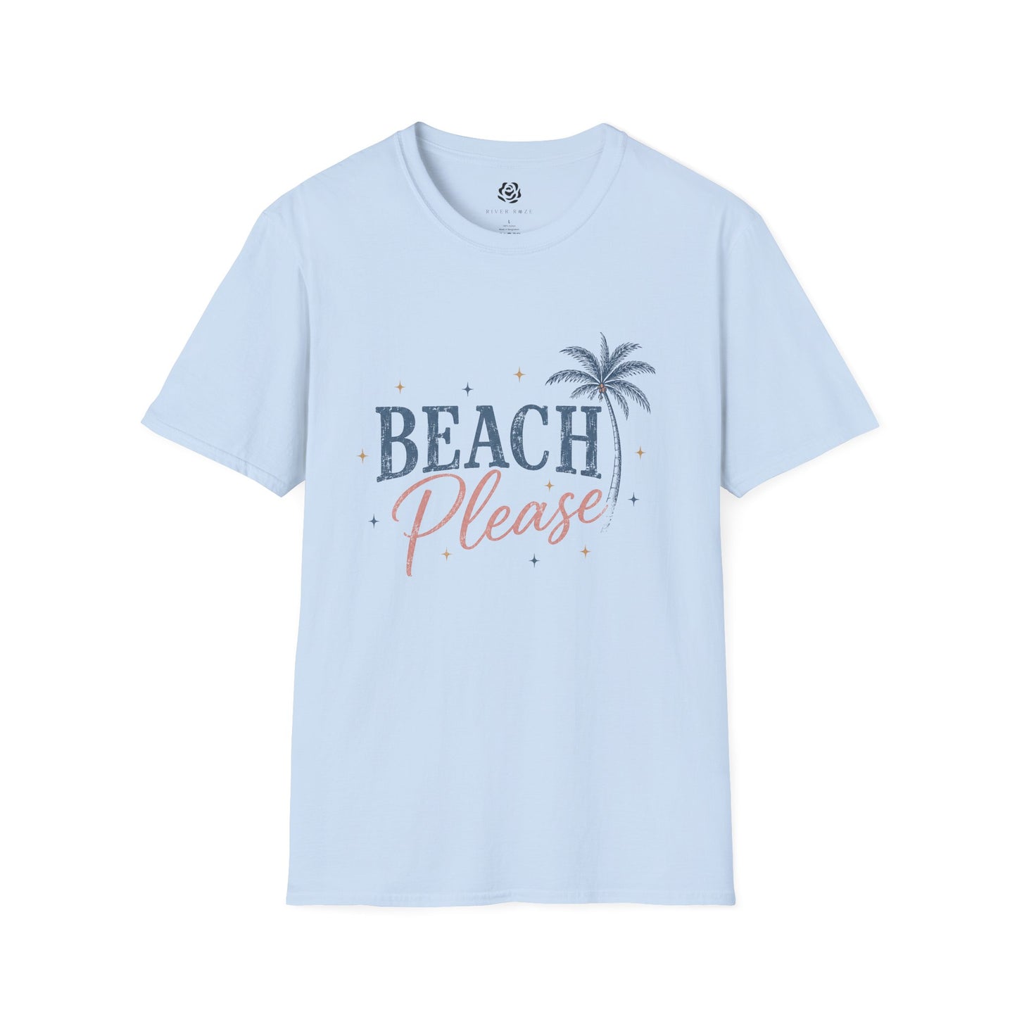 Beach Please | Palm Tree Summer Tee
