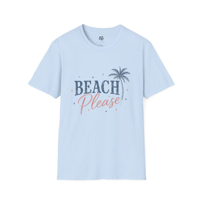 Beach Please | Palm Tree Summer Tee