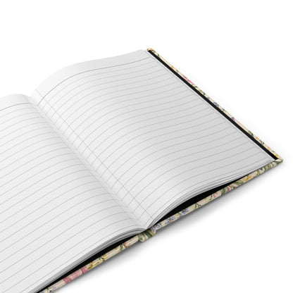 Spring Tulips Hardcover Journal – Lined Floral Notebook