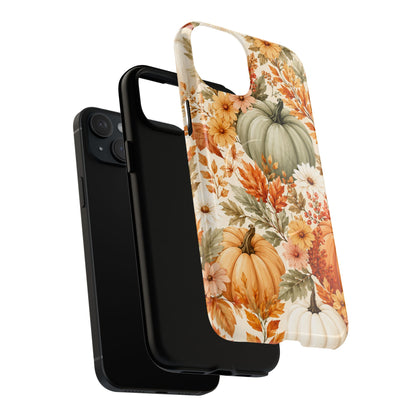 Harvest Bloom Magnetic Protective Phone Case – Tough Dual-Layer Cover