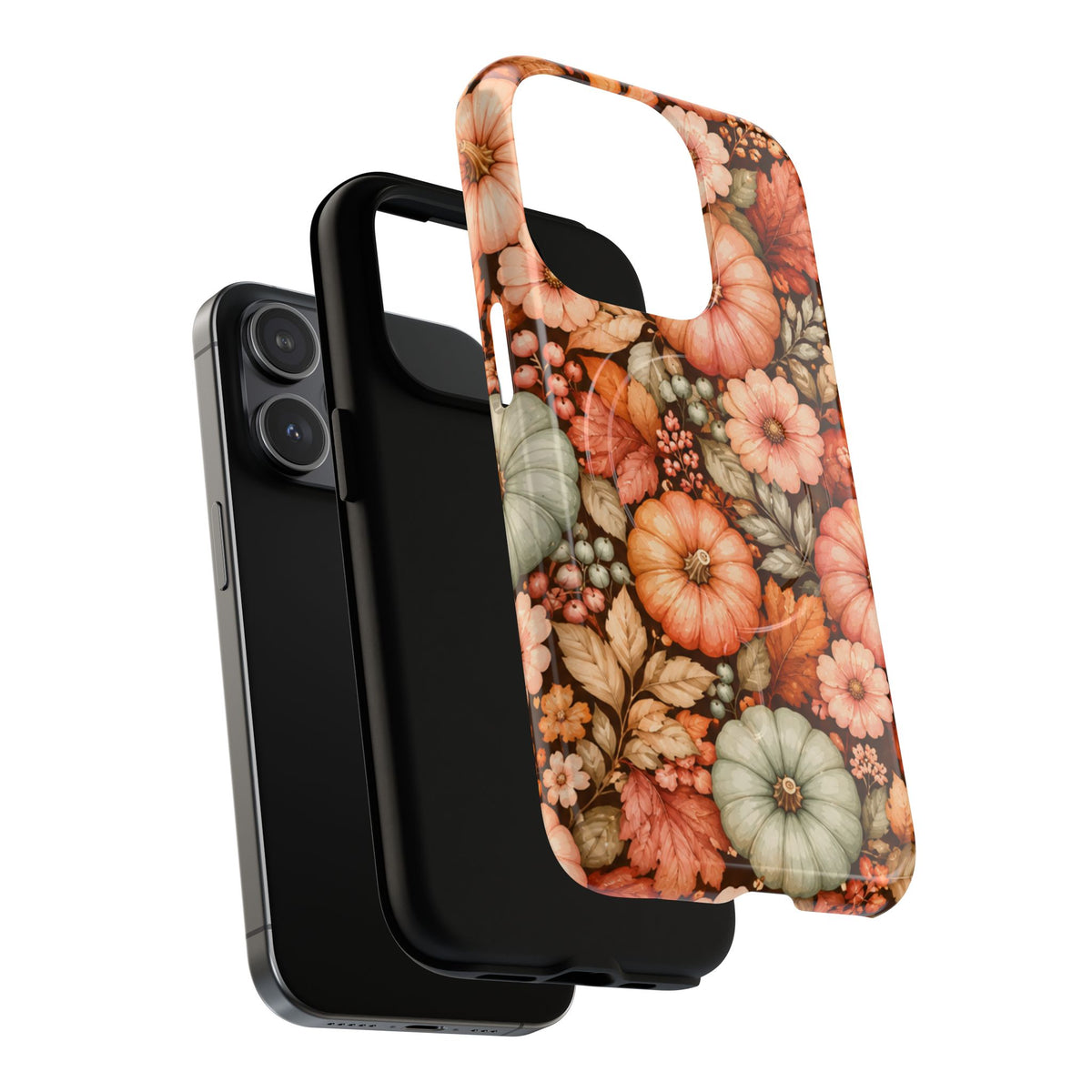Autumn Abundance Magnetic Protective Phone Case – Tough Dual-Layer Cover