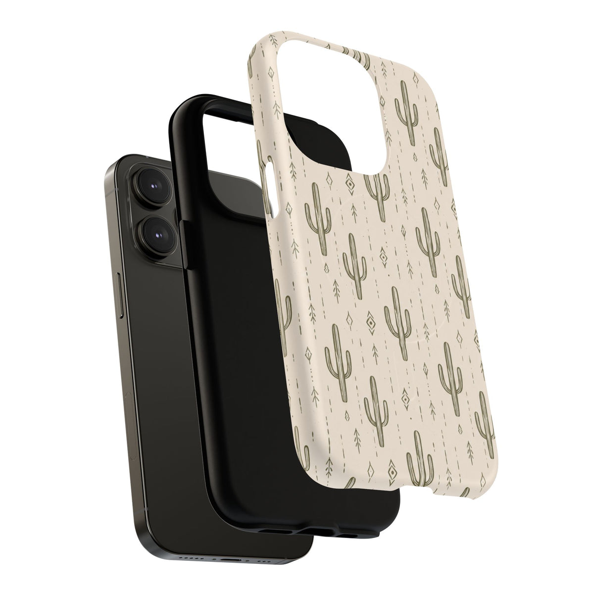 Desert Rhythm Magnetic Protective Phone Case – Tough Dual-Layer Cover