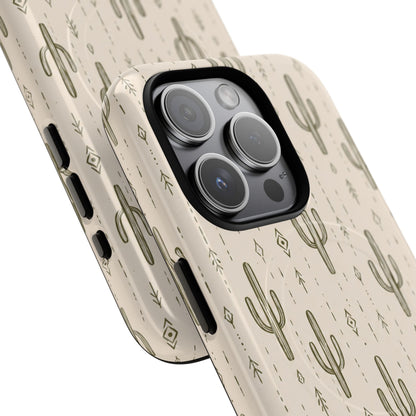 Desert Rhythm Magnetic Protective Phone Case – Tough Dual-Layer Cover