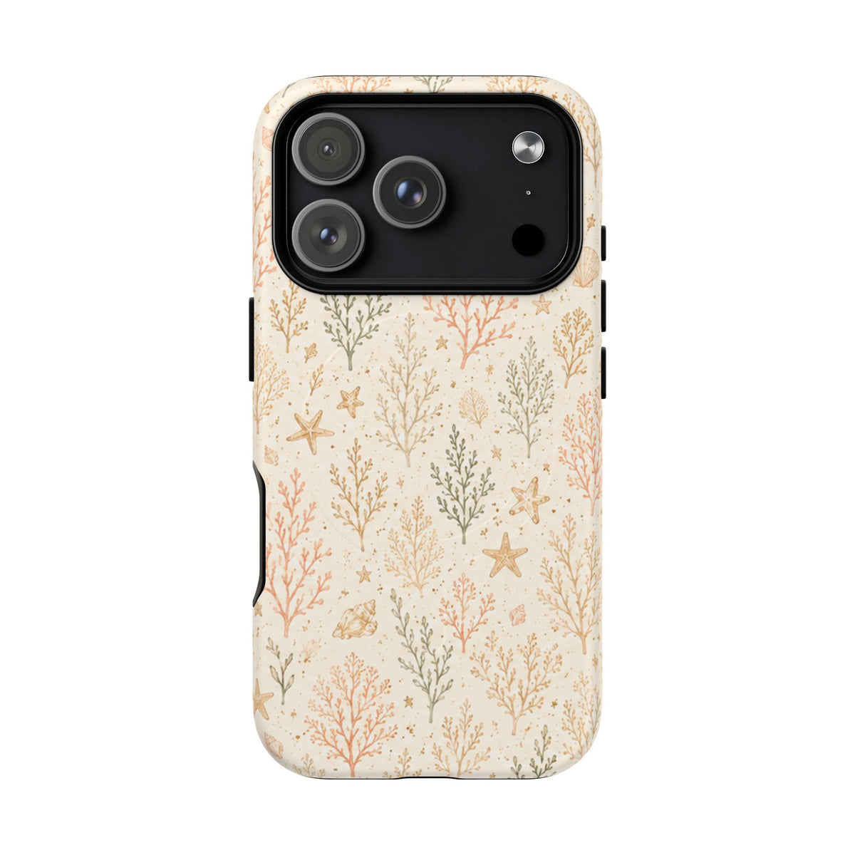 Coral Garden Magnetic Protective Phone Case – Tough Dual-Layer Cover