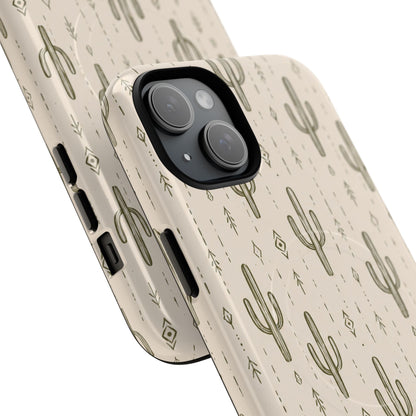 Desert Rhythm Magnetic Protective Phone Case – Tough Dual-Layer Cover