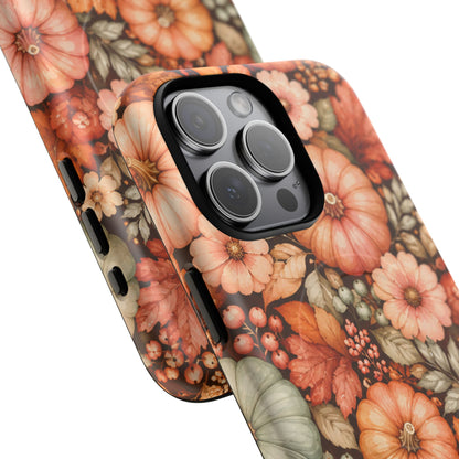Autumn Abundance Magnetic Protective Phone Case – Tough Dual-Layer Cover