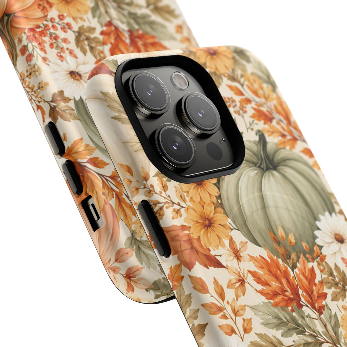 Harvest Bloom Magnetic Protective Phone Case – Tough Dual-Layer Cover