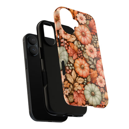 Autumn Abundance Magnetic Protective Phone Case – Tough Dual-Layer Cover