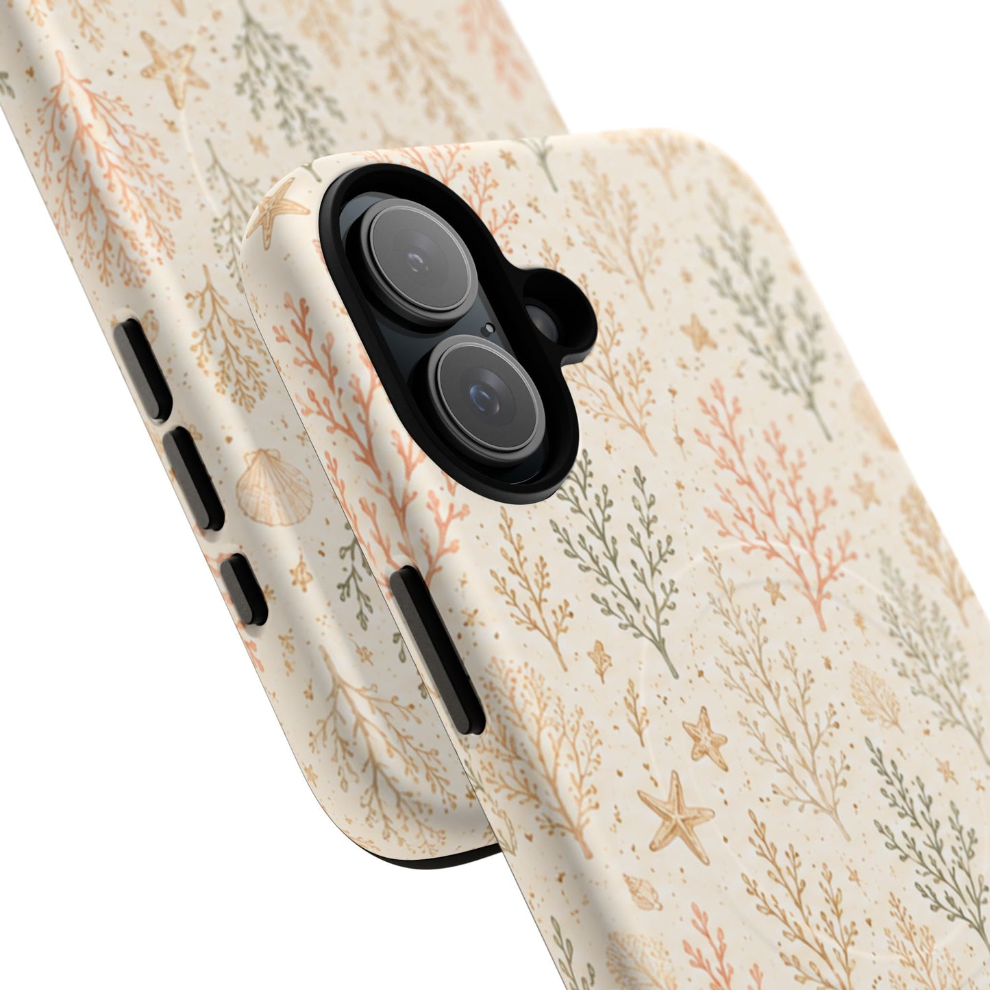 Coral Garden Magnetic Protective Phone Case – Tough Dual-Layer Cover