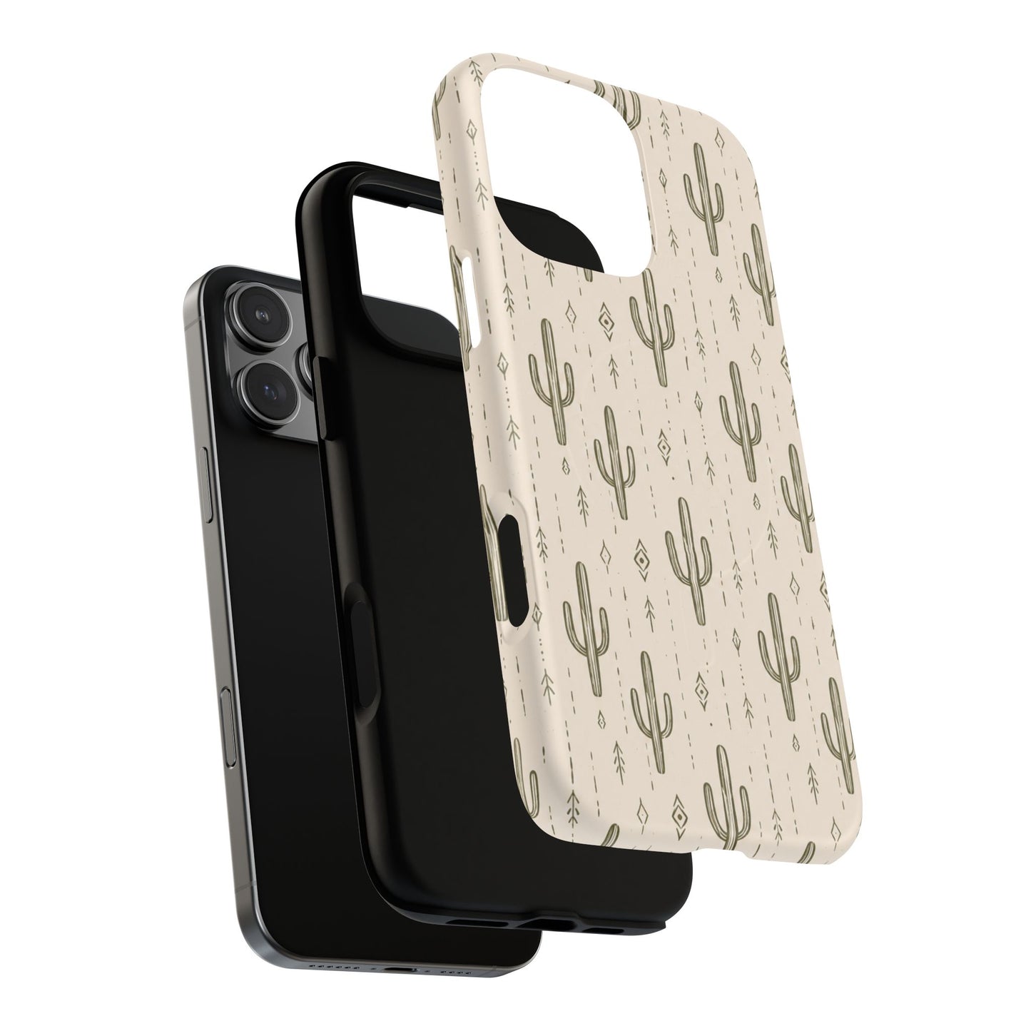 Desert Rhythm Magnetic Protective Phone Case – Tough Dual-Layer Cover