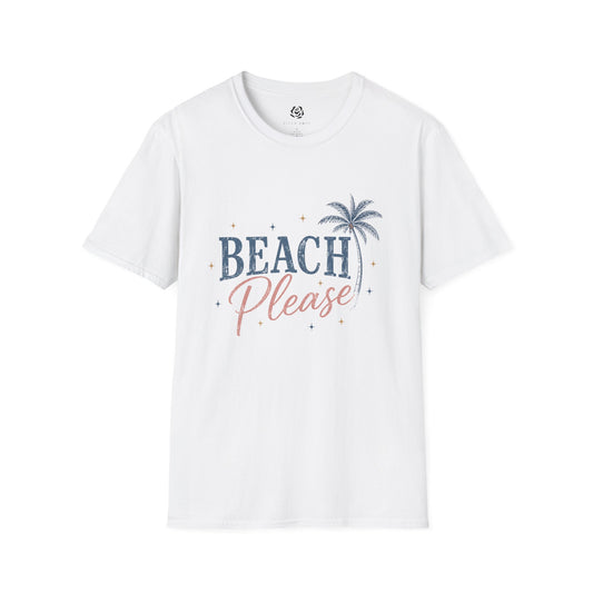 Beach Please | Palm Tree Summer Tee