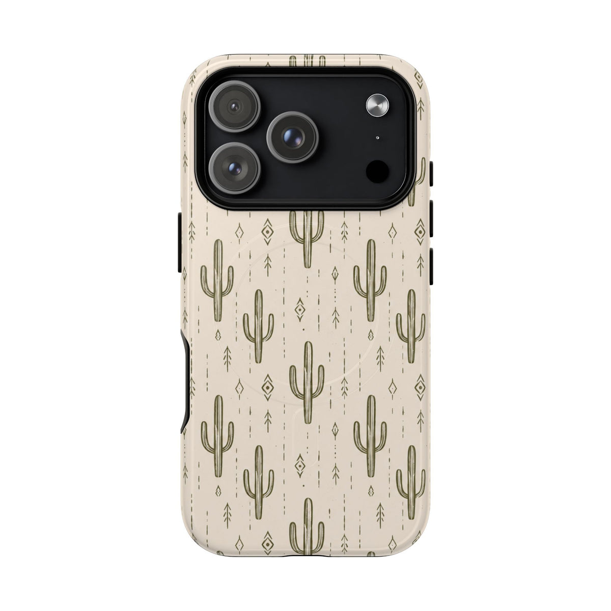 Desert Rhythm Magnetic Protective Phone Case – Tough Dual-Layer Cover