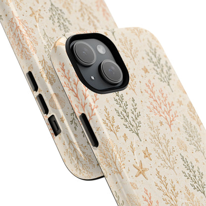 Coral Garden Magnetic Protective Phone Case – Tough Dual-Layer Cover