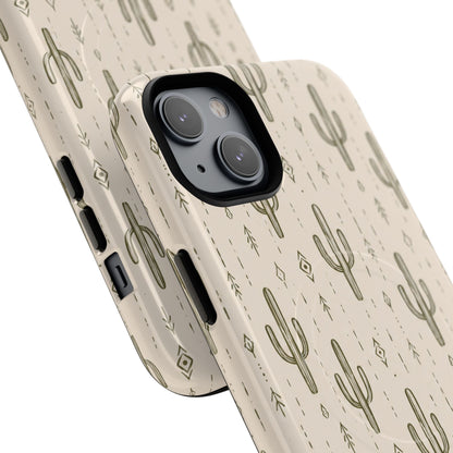 Desert Rhythm Magnetic Protective Phone Case – Tough Dual-Layer Cover