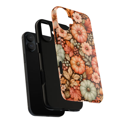 Autumn Abundance Magnetic Protective Phone Case – Tough Dual-Layer Cover