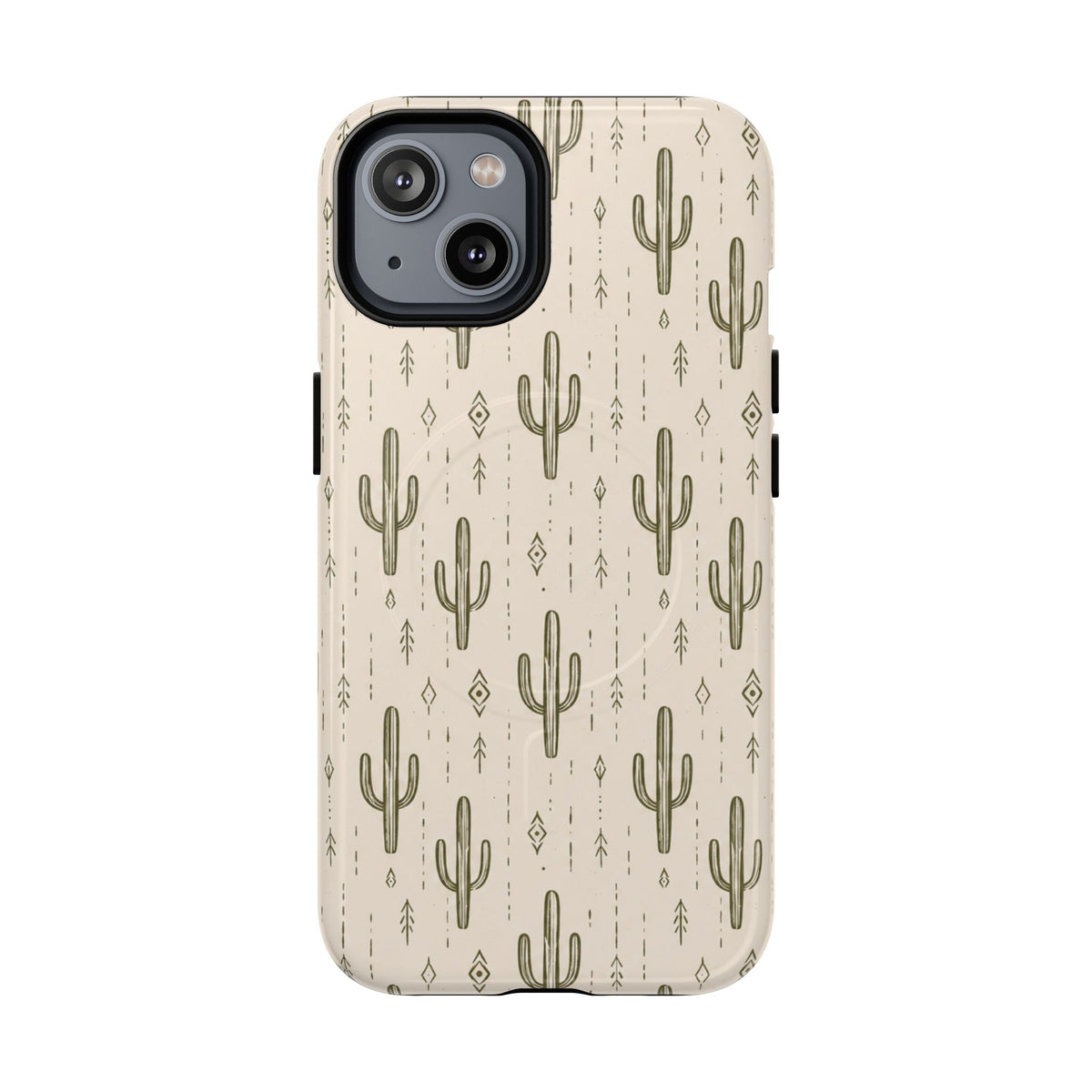 Desert Rhythm Magnetic Protective Phone Case – Tough Dual-Layer Cover