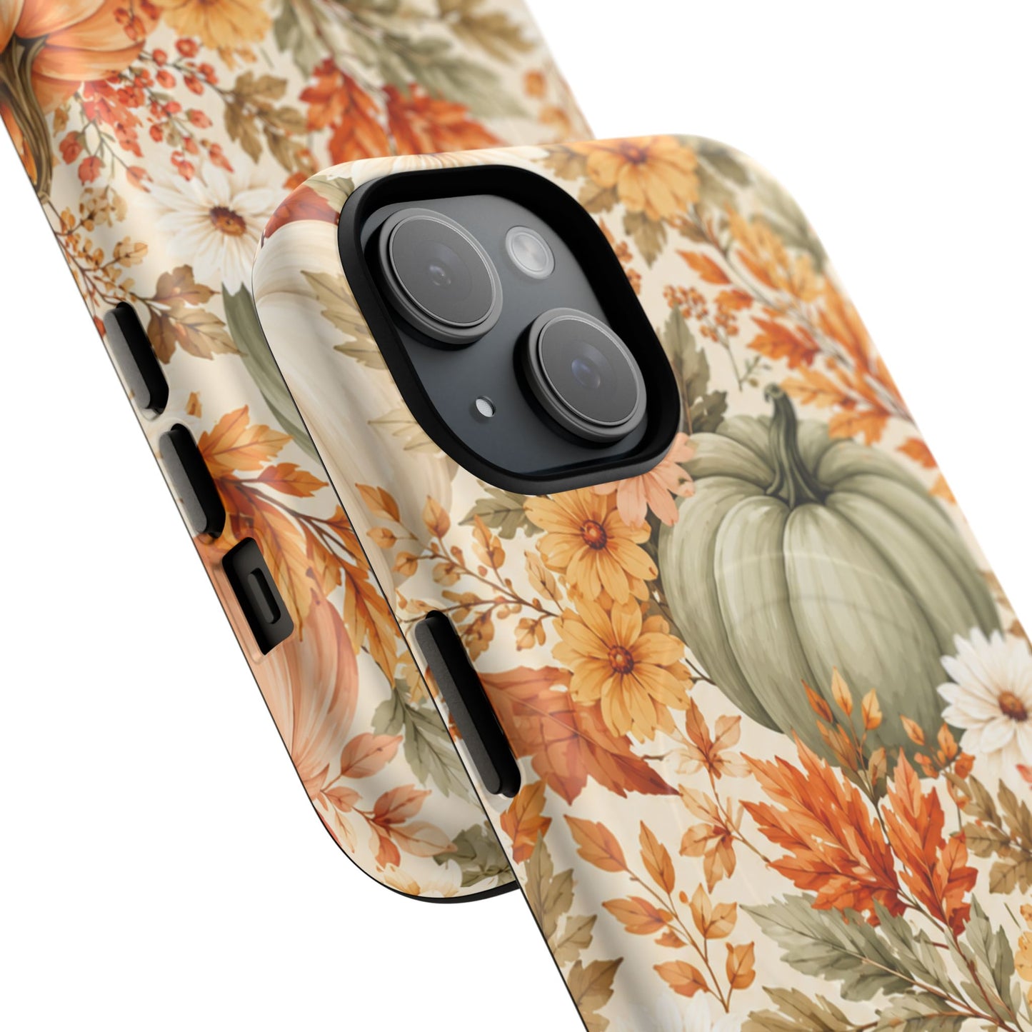 Harvest Bloom Magnetic Protective Phone Case – Tough Dual-Layer Cover