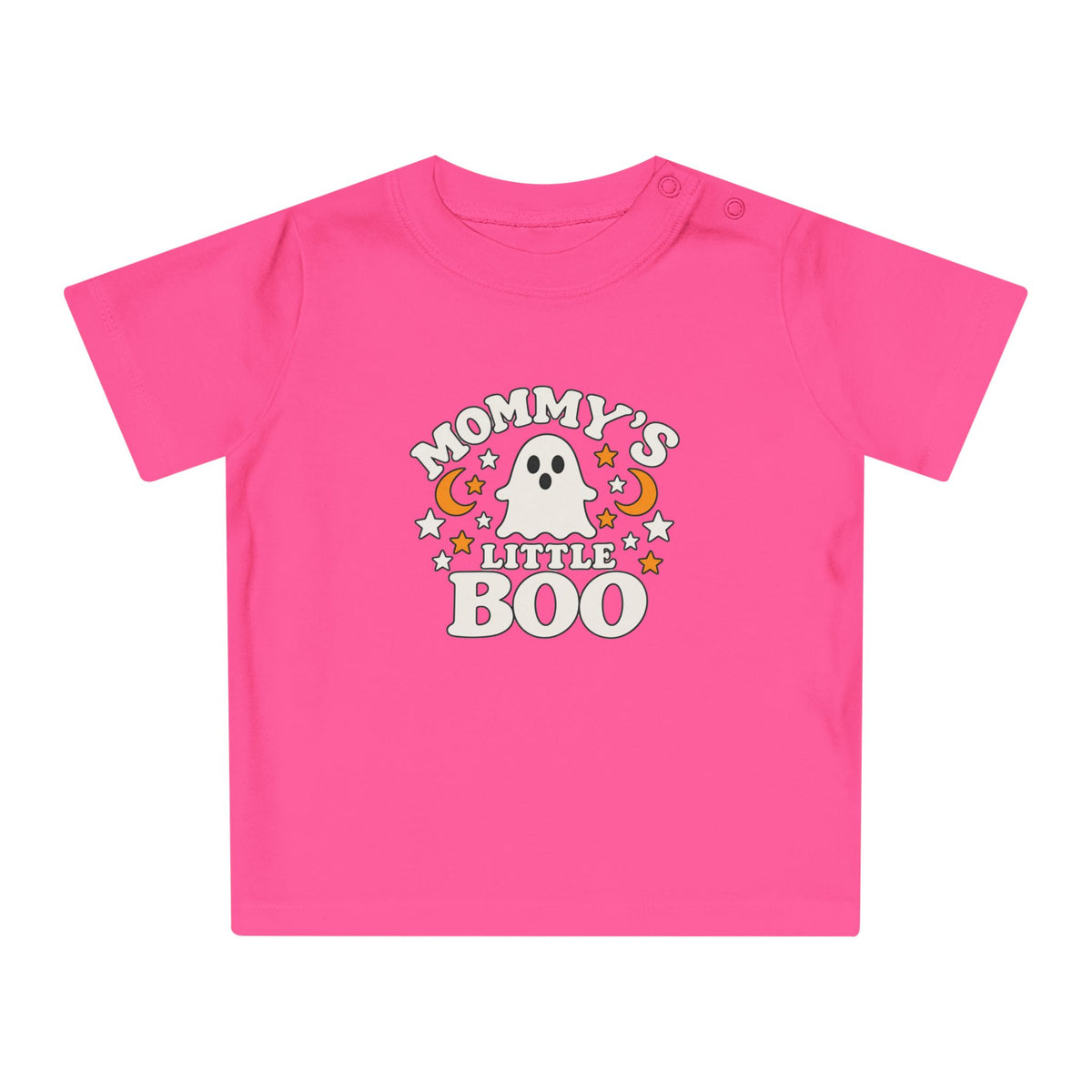 Mommy's Little Boo Baby T-Shirt - Halloween Ghost Infant Tee - Cute Spooky Baby Shirt - Halloween Baby Outfit