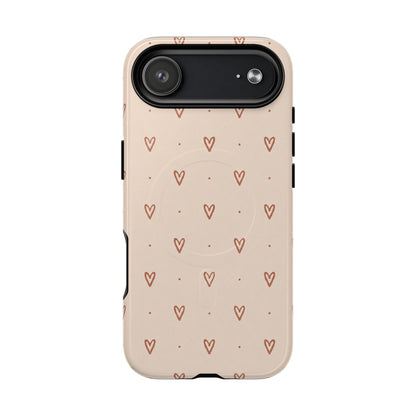 Little Sweet Hearts Magnetic Protective Phone Case – Tough Dual-Layer Cover