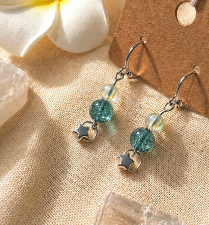 Celeste - Dreamy star earrings inspired by light and colour