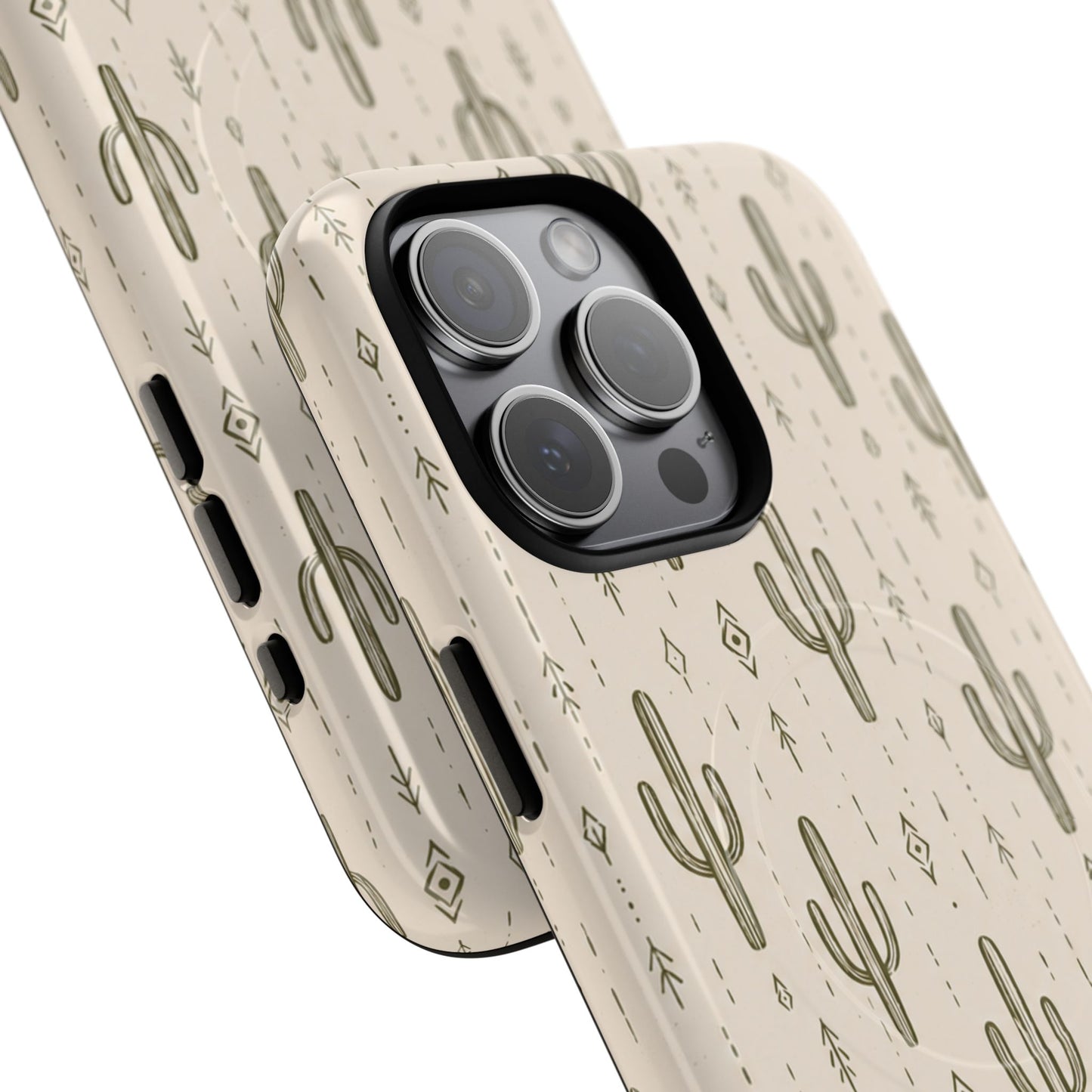 Desert Rhythm Magnetic Protective Phone Case – Tough Dual-Layer Cover