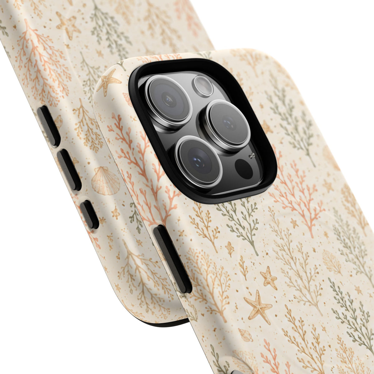 Coral Garden Magnetic Protective Phone Case – Tough Dual-Layer Cover