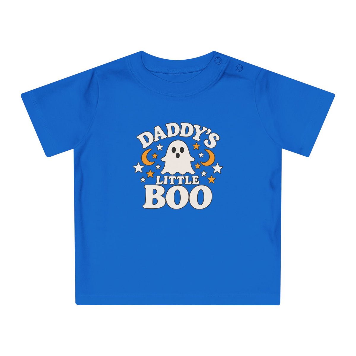 Daddy's Little Boo Baby T-Shirt - Halloween Ghost Infant Tee - Cute Spooky Baby Shirt - Halloween Baby Outfit