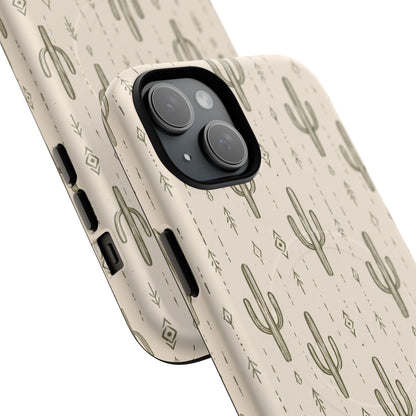Desert Rhythm Magnetic Protective Phone Case – Tough Dual-Layer Cover
