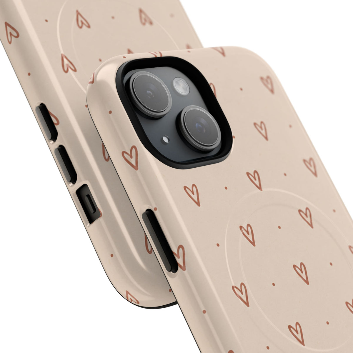 Little Sweet Hearts Magnetic Protective Phone Case – Tough Dual-Layer Cover