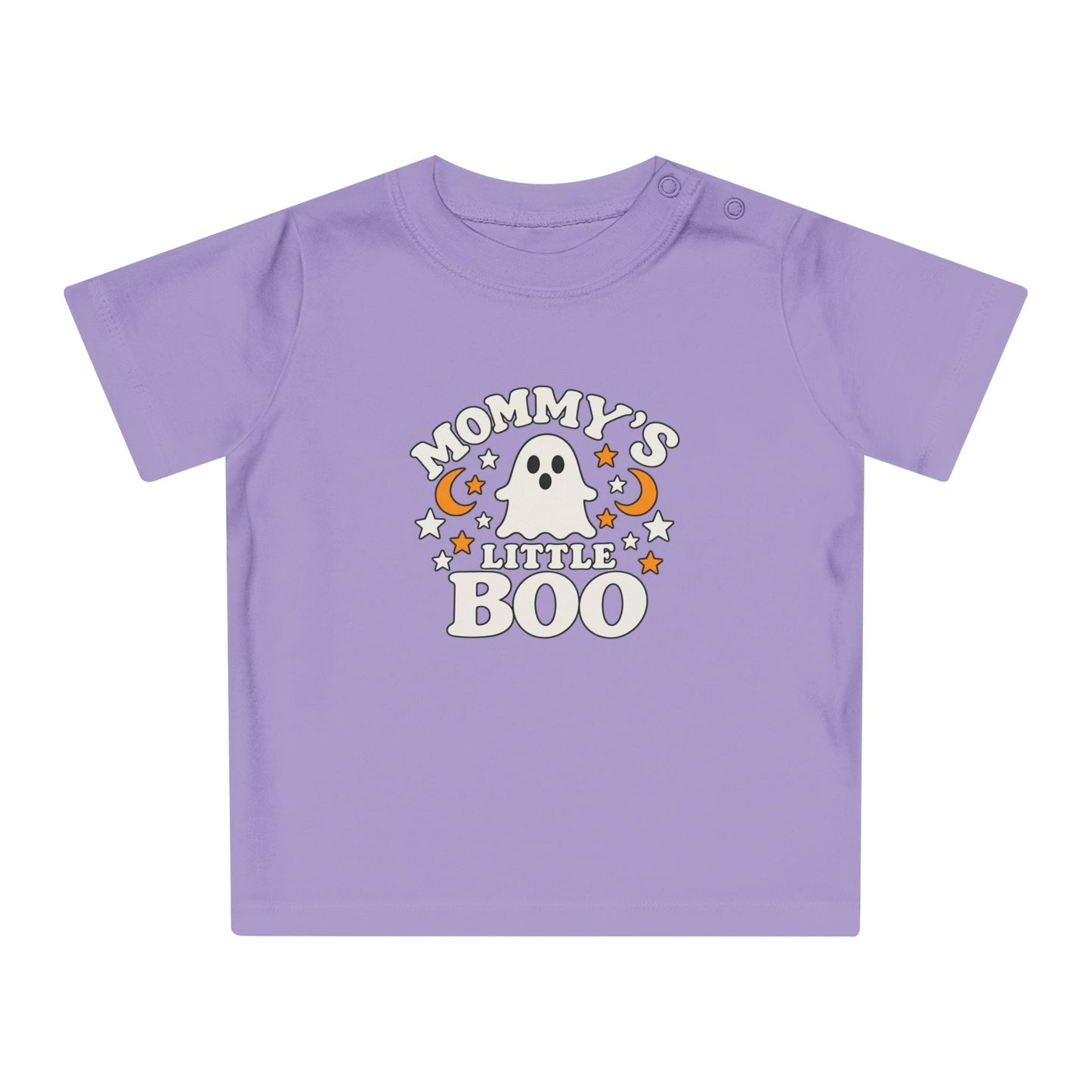 Mommy's Little Boo Baby T-Shirt - Halloween Ghost Infant Tee - Cute Spooky Baby Shirt - Halloween Baby Outfit