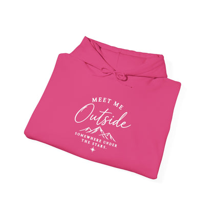 Meet Me Outside Graphic Hoodie – Outdoor Adventure Sweatshirt