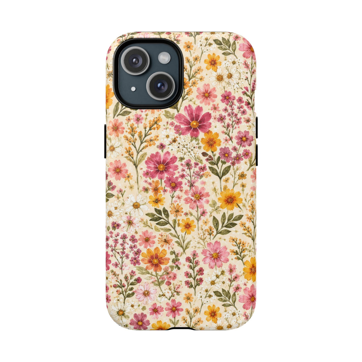 Wildflower Meadow Magnetic Protective Phone Case – Tough Dual-Layer Cover