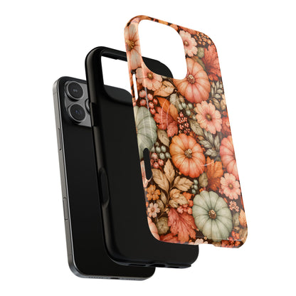 Autumn Abundance Magnetic Protective Phone Case – Tough Dual-Layer Cover