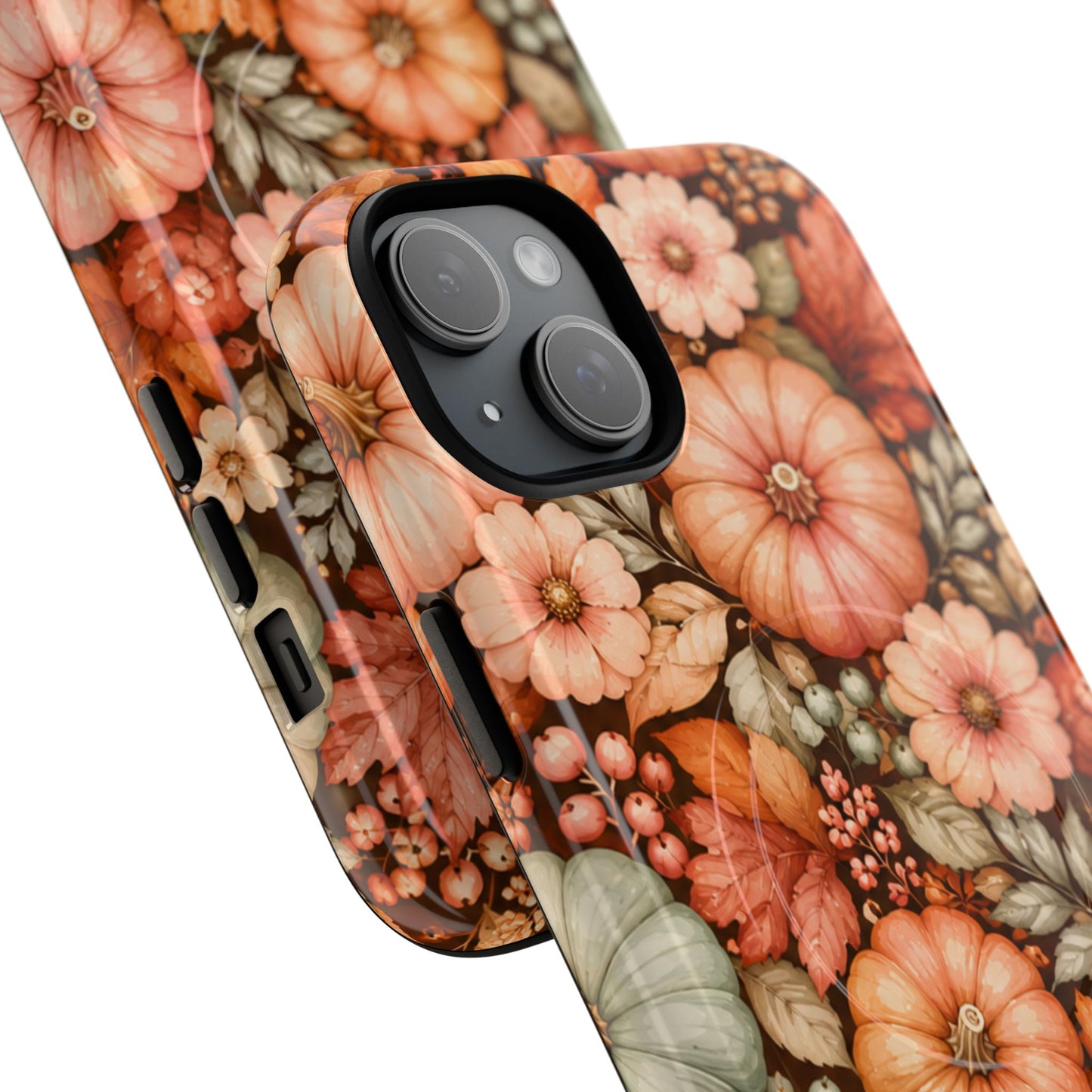 Autumn Abundance Magnetic Protective Phone Case – Tough Dual-Layer Cover