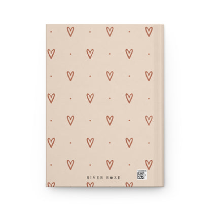 Little Sweet Hearts Hardcover Journal – Lined Notebook
